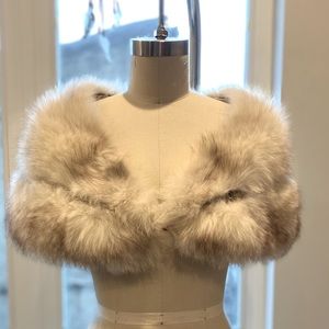 Vintage fox fur stole